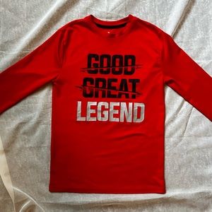 Boys Athletic Works Long Sleeve